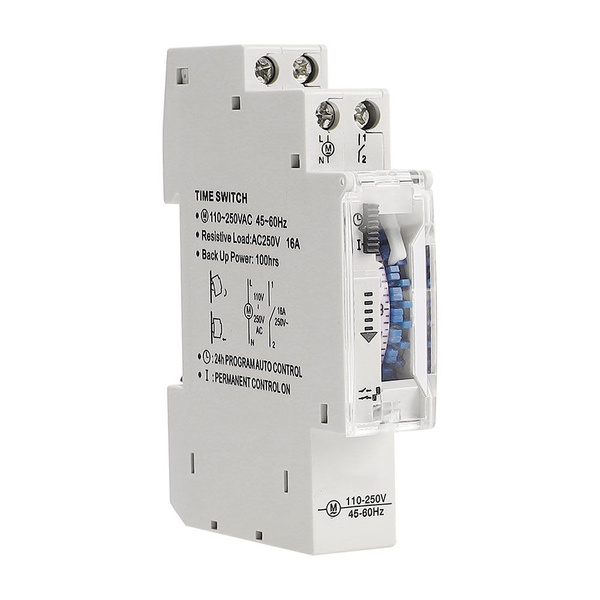 Аналоговое суточное реле 1 модуль на DIN-рейку, Реле времени суточное ...
