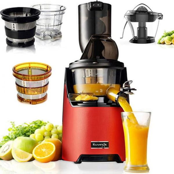 Соковыжималка шнековая KUVINGS - EVO820 PLUS, красный - купить по ...