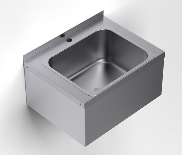 Рукомойник, мойка GP Steel РМН 40х31х25 см, настенный, нержавеющая ...