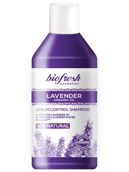 Rose of Bulgaria Шампунь для жирной кожи головы Lavender Organic Oil ...