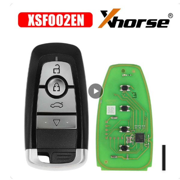 Смарт-ключ Xhorse XSFO02EN XM38 для Ford Style 4 кнопки VVDI ...