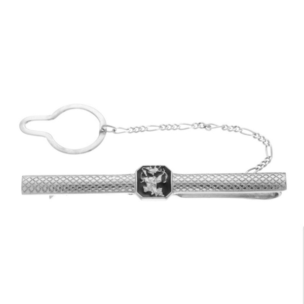 Зажим/заколка для галстука из серебра 925 пробы. Подарок мужчине ...