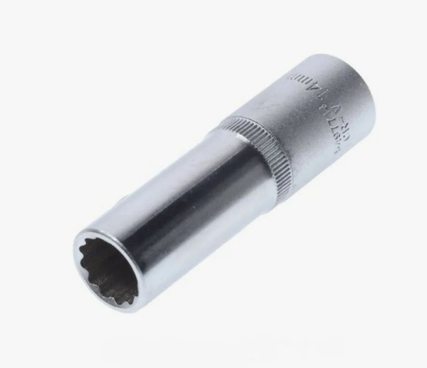 FORCE Головка 5497714, 14мм, длинная 12 гранная, 1/2 дюйма - купить с ...
