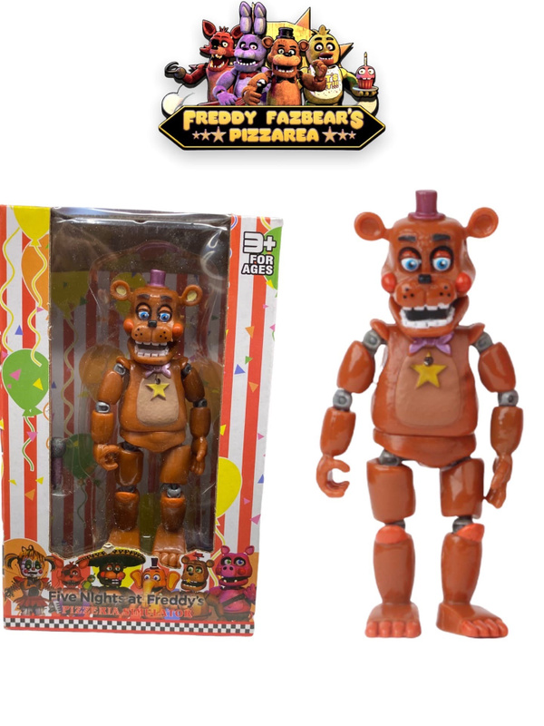 Характеристики Fnaf Аниматроник Рокстар Фредди из игры Freddy Fazbear