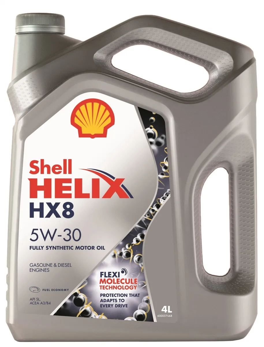 Моторное масло Shell HELIX HX8 5w30 4л