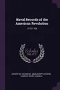 Naval Records of the American Revolution. 1775-1788 - Charles Henry Lincoln