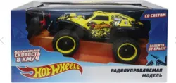 Серия машинок Hot Wheels багги бигвил на радиоуправлении, со светом, мягкий съёмный корпус, защита от влаги,  ...