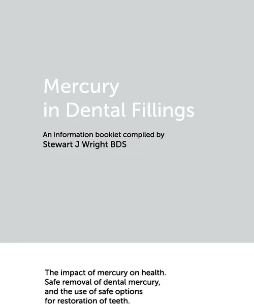 Обложка книги Mercury in Dental Fillings, Stewart J. Wright