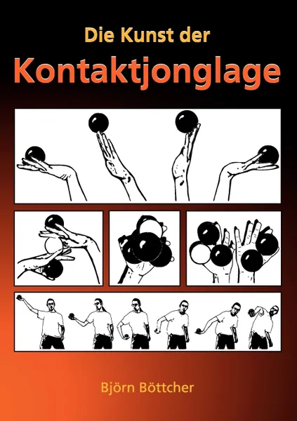 Обложка книги Die Kunst der Kontaktjonglage, Björn Böttcher