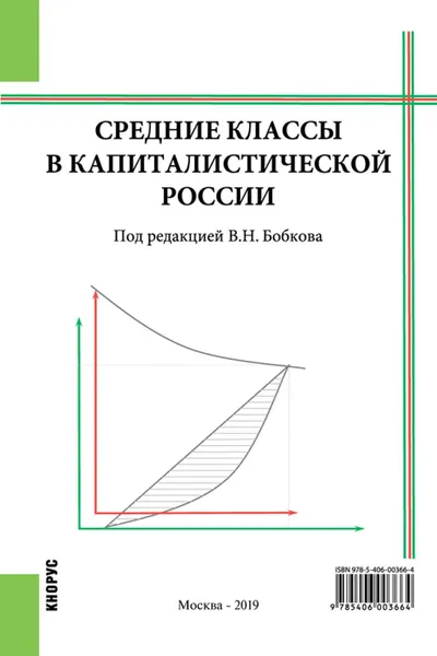 Обложка книги Средние классы в капиталистической России, Бобков Вячеслав Николаевич