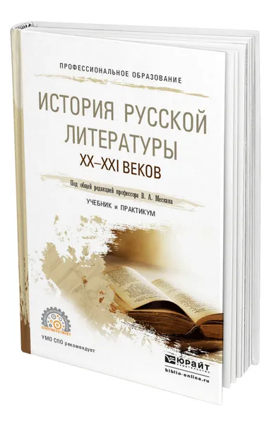 Обложка книги История русской литературы XX-XXI веков, Мескин Владимир Алексеевич