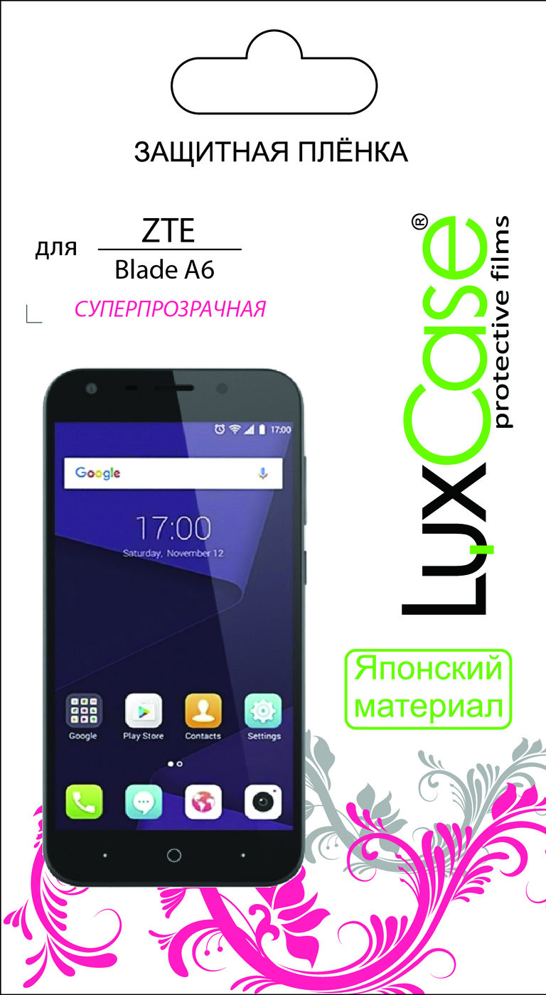 фото Пленка ZTE Blade A6 / суперпрозрачная от LuxCase