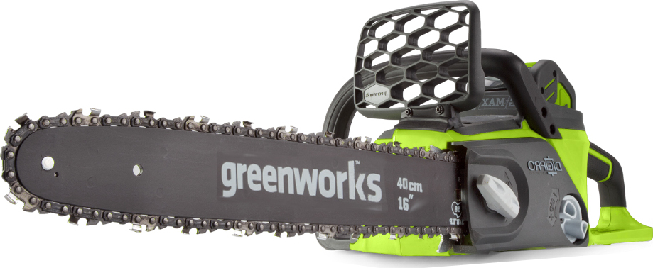 фото Пила цепная аккумуляторная Greenworks GD40CS40K4