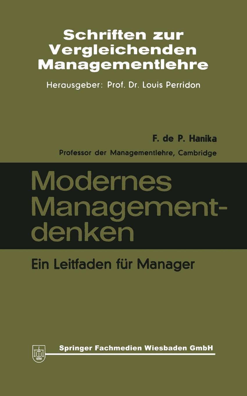 фото Modernes Managementdenken. Ein Leitfaden Fur Manager