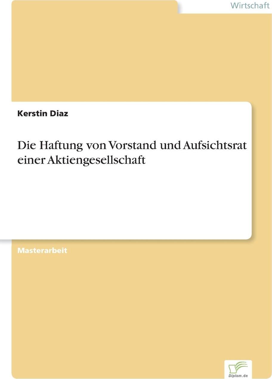 фото Die Haftung von Vorstand und Aufsichtsrat einer Aktiengesellschaft