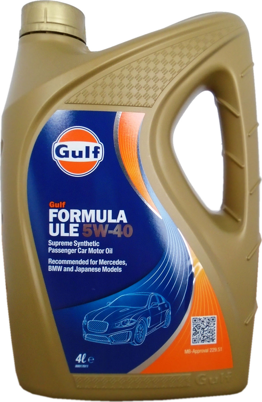 фото Моторное масло GULF Formula ULE SAE 5W-40 (4л)