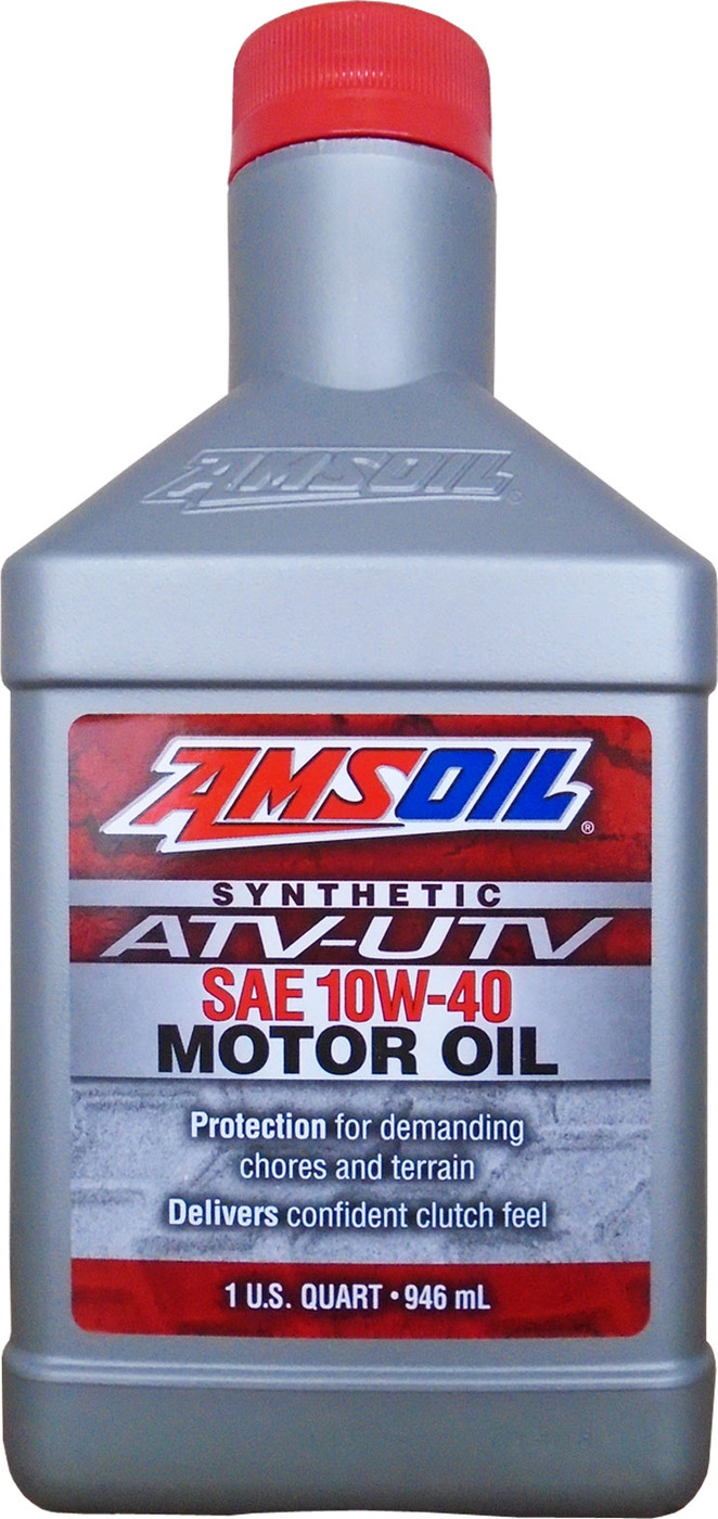 фото Моторное масло AMSOIL Synthetic ATV/UTV Motor Oil SAE 10W-40 (0,946л)