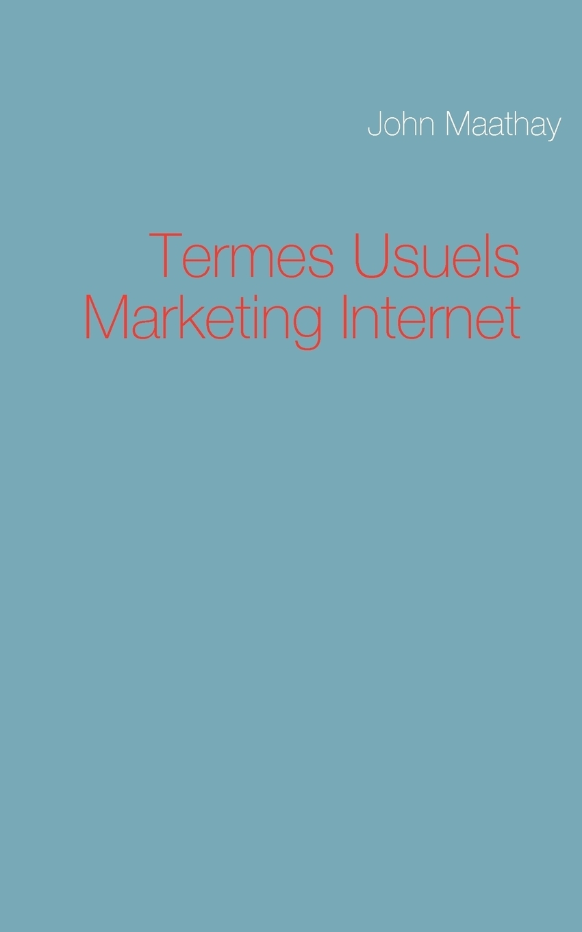 фото Termes Usuels Marketing Internet