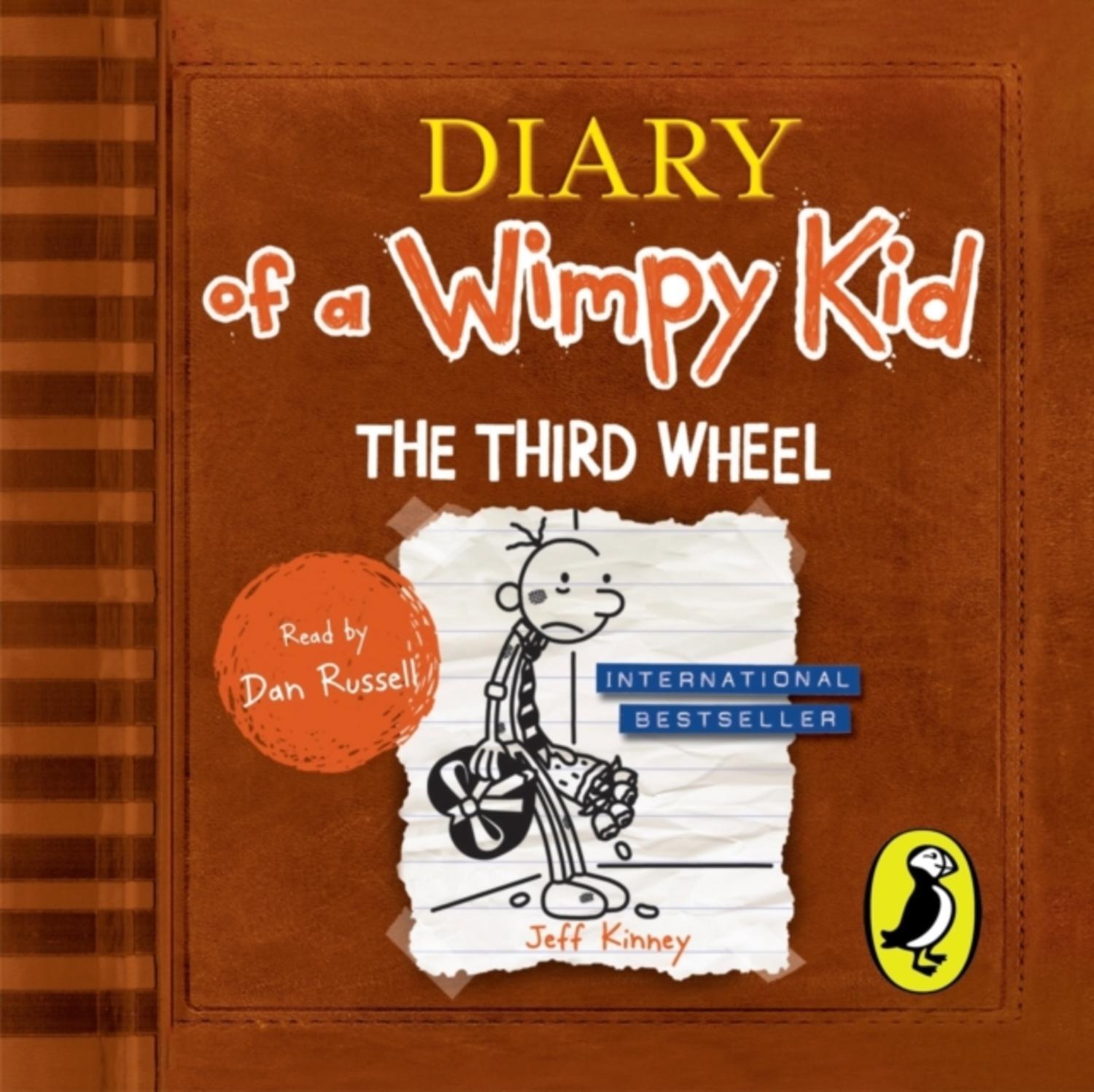 Аудиокнига книги 7 лет. Diary of a Wimpy Kid. Diary of a Wimpy Kid - book 7: the third Wheel. Kinney Jeff "the third Wheel". Diary of Wimpy Kid read.