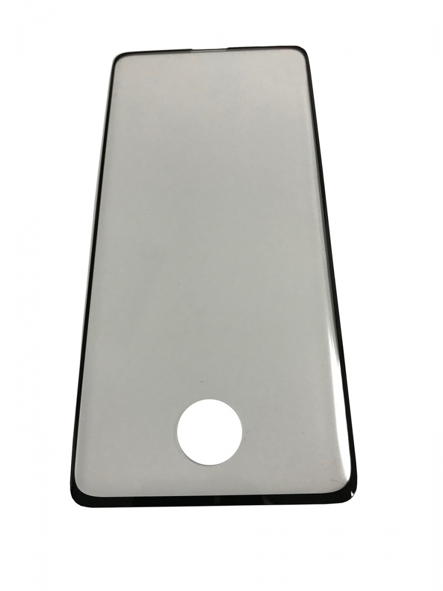 Защитное стекло 5D SG для Samsung Galaxy S10 Plus полноэкранное черное ( с закруглением )