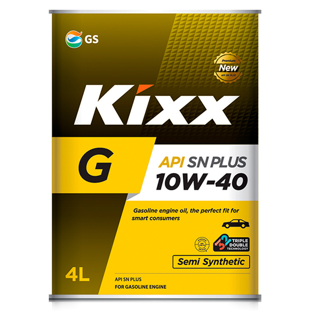 Характеристики Моторное масло KIXX 10W-40 Синтетическое 4 л, подробное .