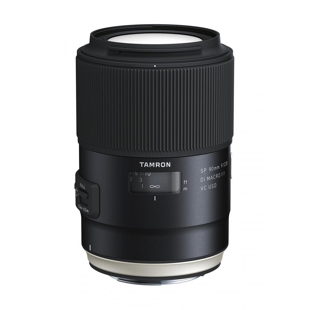 Tamron AFF017C700 SP 90mm F/2.8 Di VC USD 1:1 Macro for Canon Cameras (Black) - International Versi