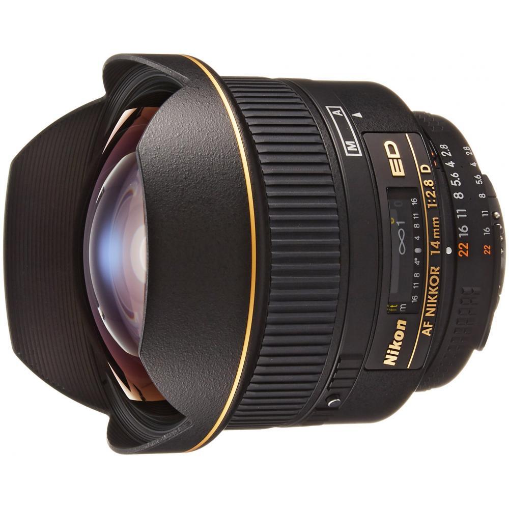 Nikon single focus lens Ai AF Nikkor ED 14mm f / 2.8D full size corresponding