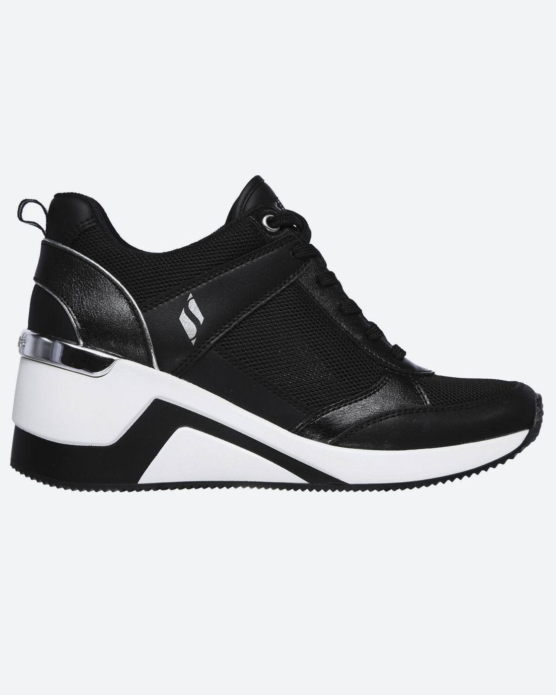 skechers million air up there black