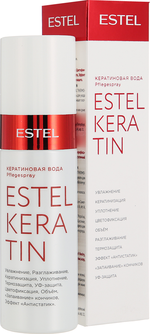 Estel Thermokeratin - Кератиновая вода для волос 100 мл — купить в ...