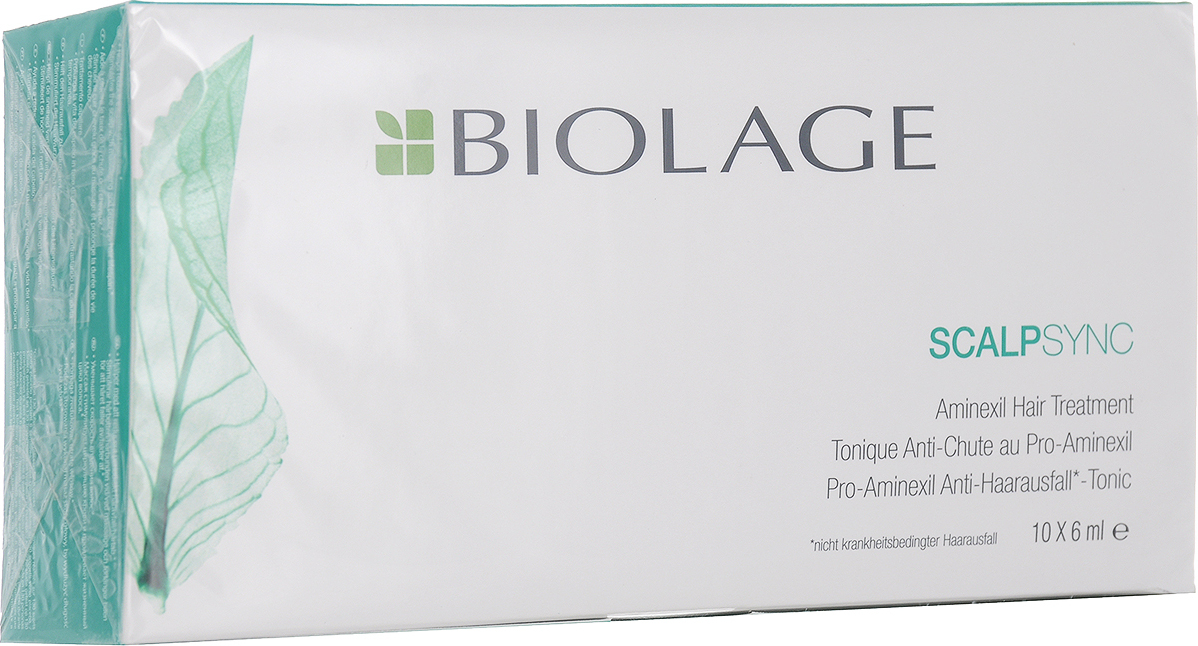 Biolage Scalpsync набор ампул против выпадения волос 10 х 6 мл — купить в  интернет-магазине OZON с быстрой доставкой