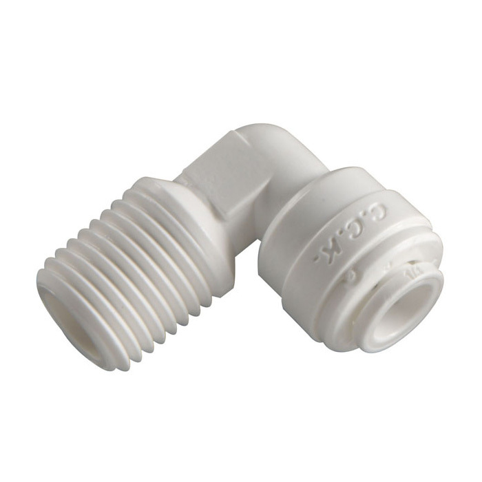 Фитинг угловой с наружной резьбой (1/4-1/4 трубка-резьба) Raifil 4ME4 ...