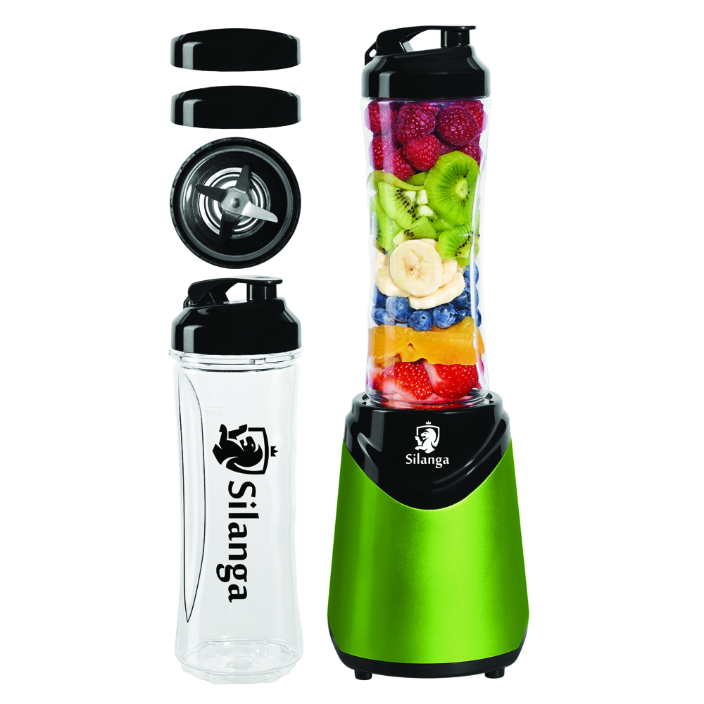 Стационарный блендер Silanga BL550 + Шейкер, зеленый — купить в ...