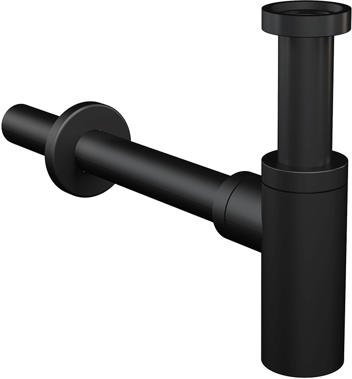 Характеристики Сифон для раковины AlcaPlast A400 BLACK, подробное ...