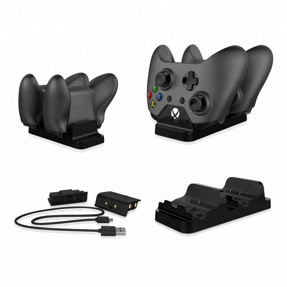 Зарядная станция + 2 аккумулятора Dobe Dual Charging Dock (TYX-532) (Xbox One)