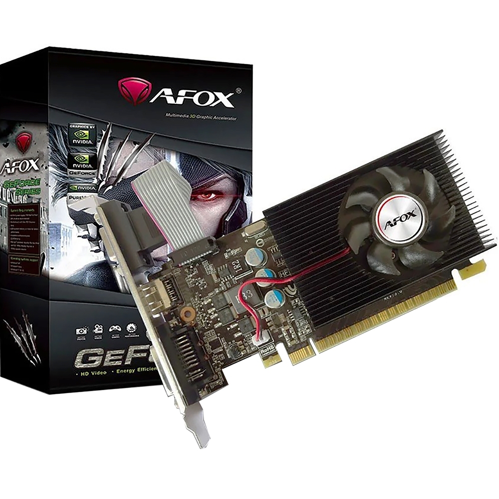 Купить видеокарту AFOX NVIDIA GeForce NVIDIA GeForce GT 730, 2 ГБ GDDR3 ...