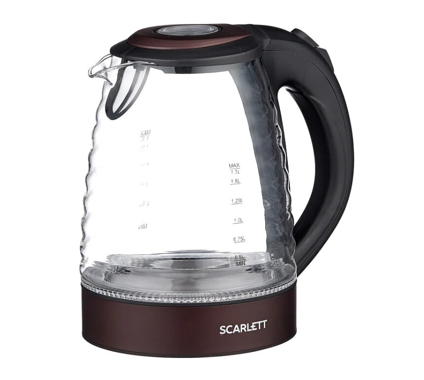 Купить электрический чайник Scarlett SC-EK27G97, Пластик/стекло ...
