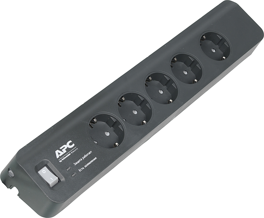 Характеристики  фильтр APC by Schneider Electric PM5B-RS, 5 .