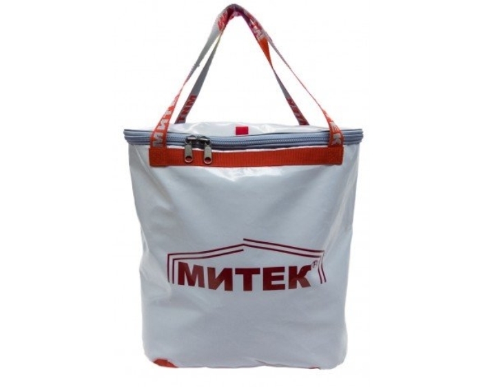 Сумка рыболовная Митек с крышкой, овал 40х20х40 (серый) — купить в ...