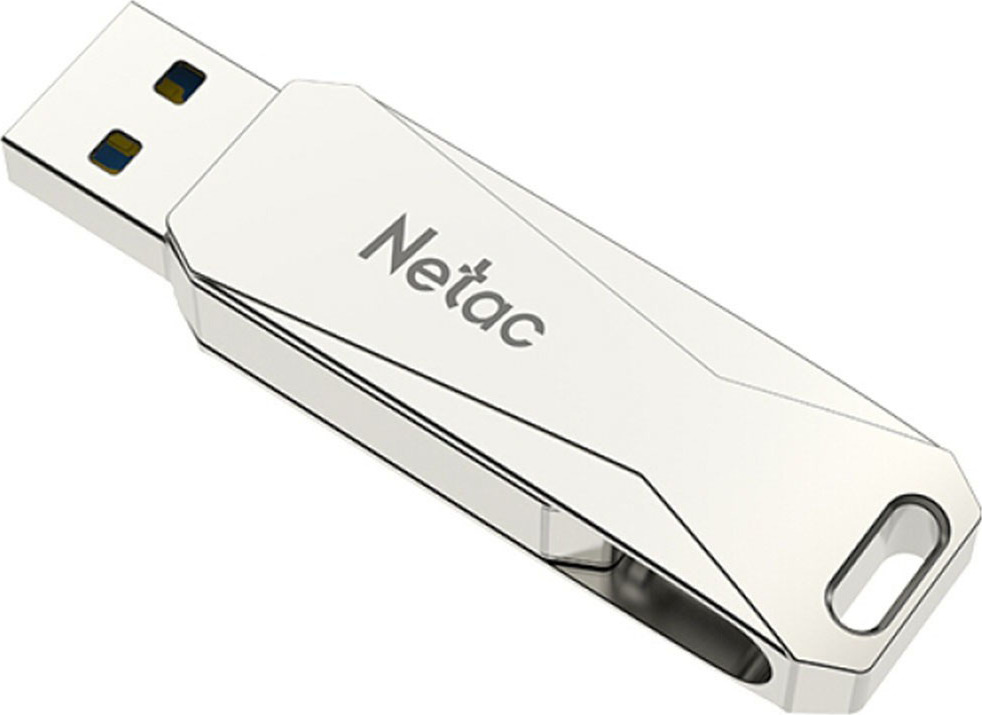 NetacUSB-флеш-накопительU782CNT03U782C-128G-30PN128ГБ,серебристый