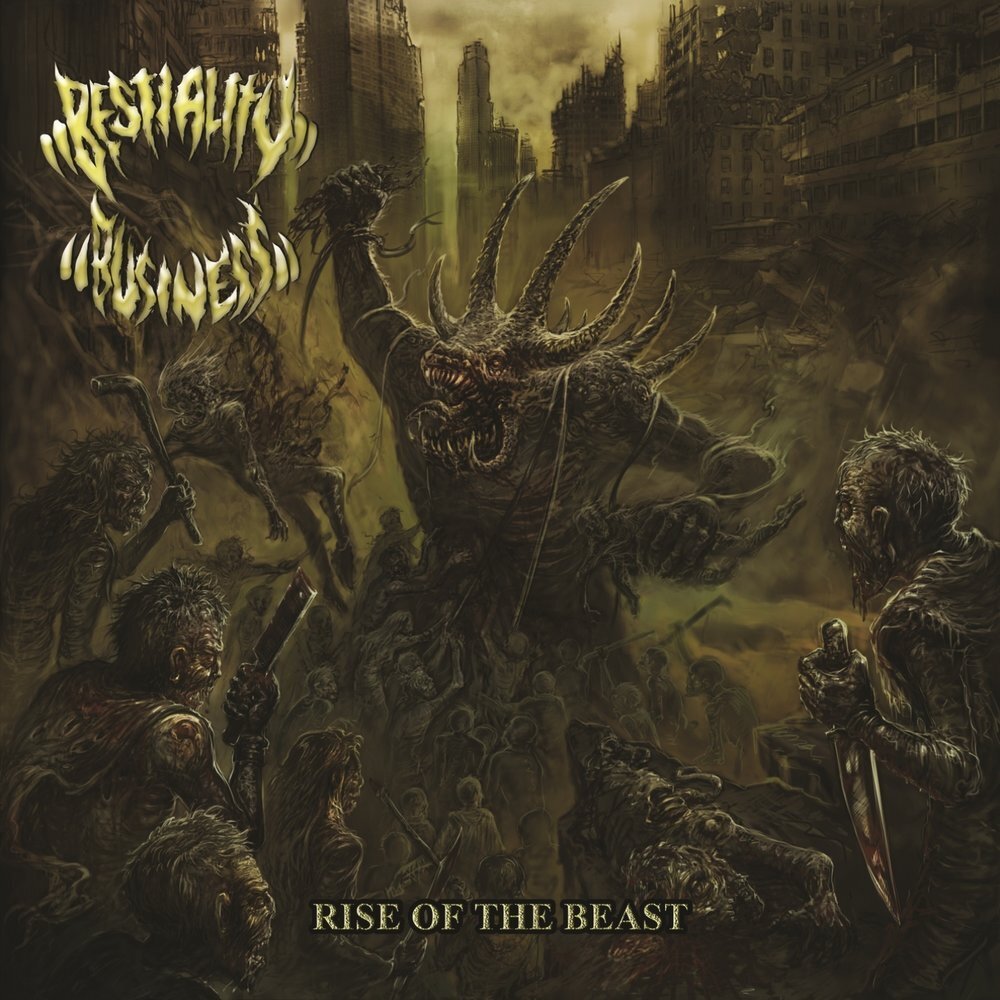 Bestiality Business. Rise Of The Beast. Metal/Death metal. Jewel case. Метал музыка.