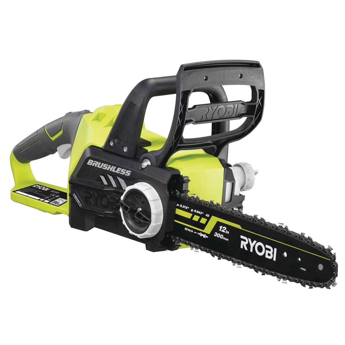 Цепная аккумуляторная пила бесщеточная brushless. Ryobi ocs1830. Ryobi цепная пила аккумуляторная. Аккумуляторная Ryobi ocs1830. Ryobi one+ ocs1830.