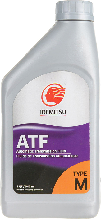 Трансмиссионное масло Idemitsu ATF Type-M, синтетическое, 4,73 л ...