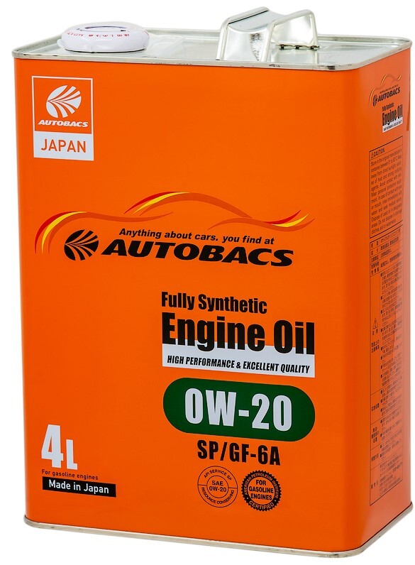 AutobacsEngineOil0W-20Масломоторное,Синтетическое,4л