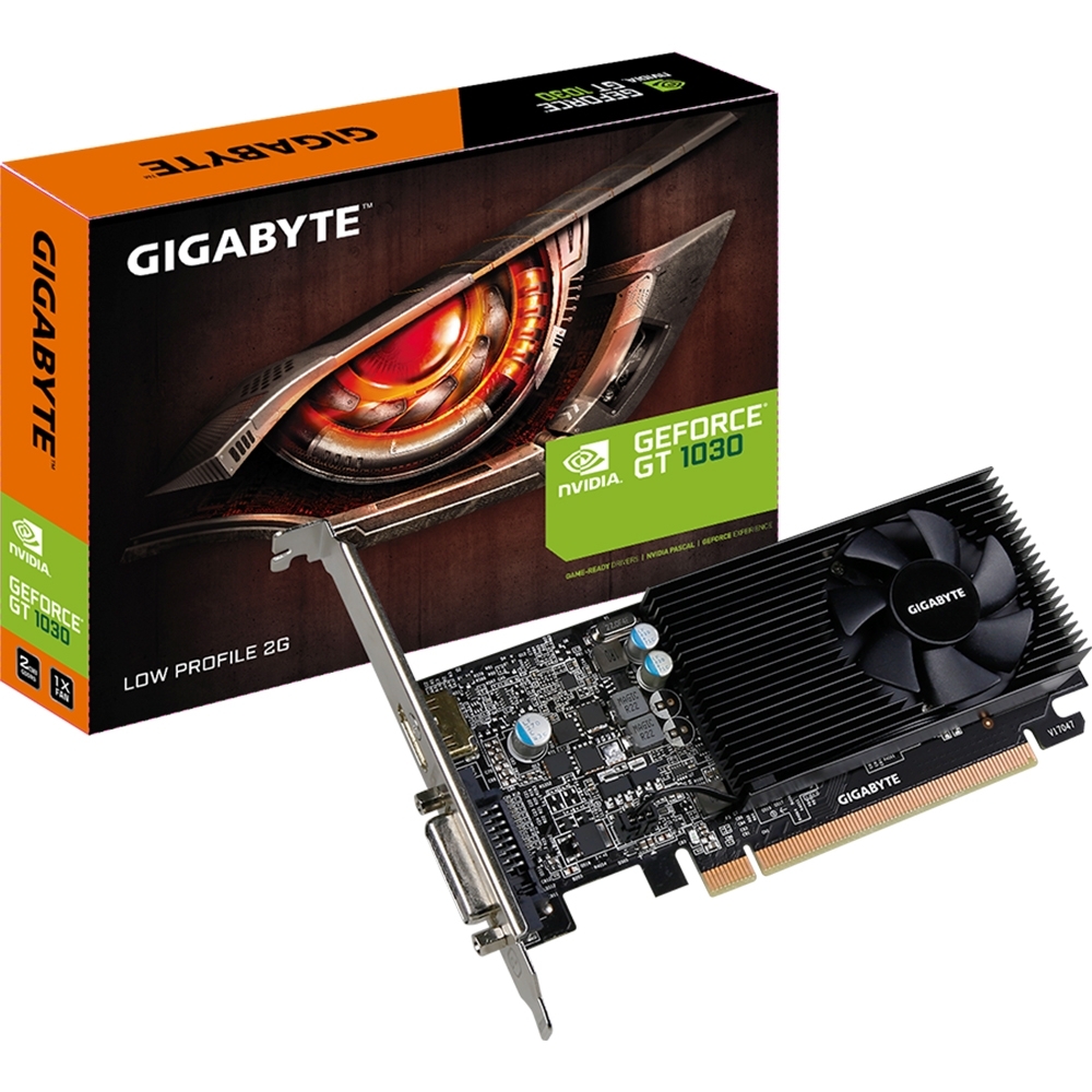 Видеокарта Gigabyte GeForce GT 1030, 2 ГБ GDDR5 - купить по низким ценам в  интернет-магазине OZON (235223009)