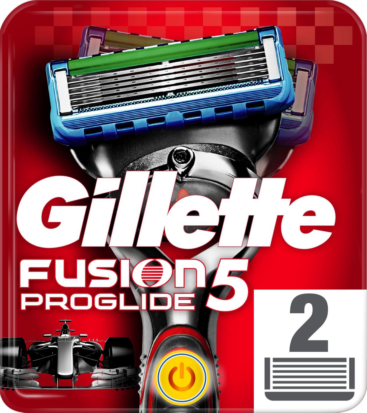 Gillette fusion proglide power сменные кассеты для бритья 8шт