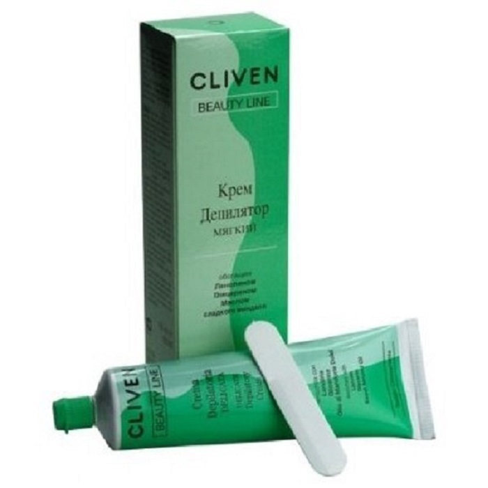 Cliven beauty line крем после депиляции