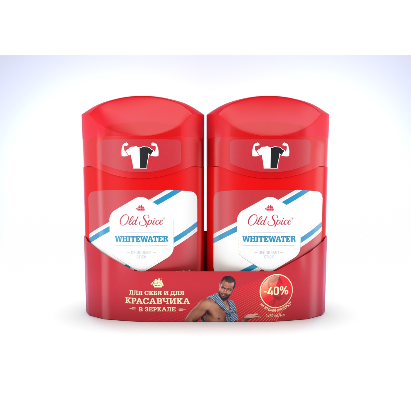 Дезодорант мужской Old Spice Whitewater Олд Спайс твердый дезодорант ...