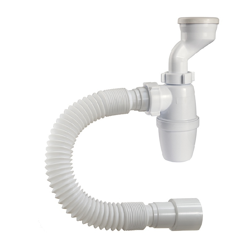 Сифон д/писсуаров Orio 1 1/4 с двумя манжетами и гибкой трубой - купить ...