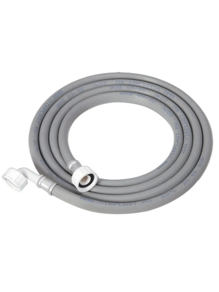 Характеристики VIRPlast Наливной шланг для стиральной машины, 2,5 м ...