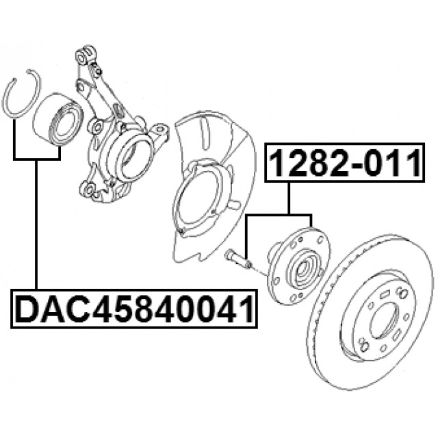 1282. 527303s200 подшипник ступицы задн.Hyundai ix35/Tucson 10my 2009. Подшипник ступицы ix35. Ступица FEBEST арт. 1282-009m. Ступица колеса FEBEST 1282-011